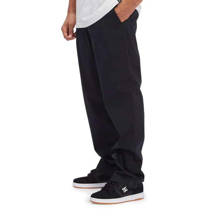 【BUY 2 20%OFF】【OUTLET】DC Shoes WORKER RELAXED CHINO PANT チノパンツ メンズ