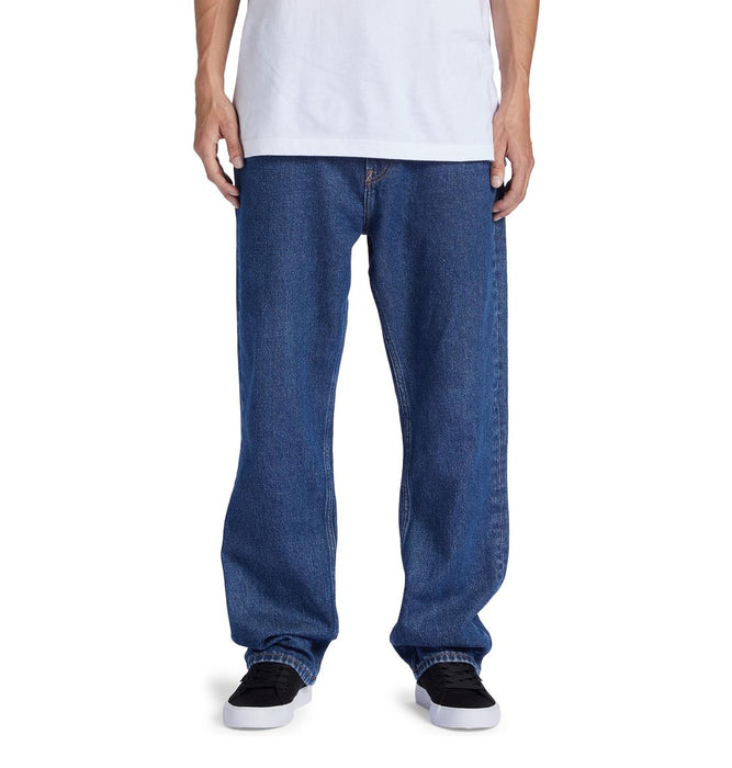 【OUTLET】DC Shoes WORKER RELAXED DENIM RID デニムパンツ メンズ