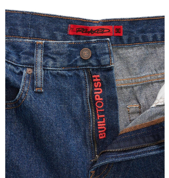 【OUTLET】DC Shoes WORKER RELAXED DENIM RID デニムパンツ メンズ