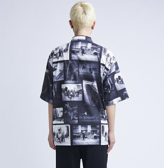 【BUY 2 20%OFF】【OUTLET】DC Shoes 23 BKL BLABACPHOTO SHIRT SS ALLOVER MONO シャツ メンズ