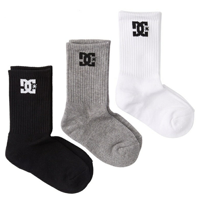 DC Shoes SPP DC CREW 3PK ソックス 靴下　メンズ