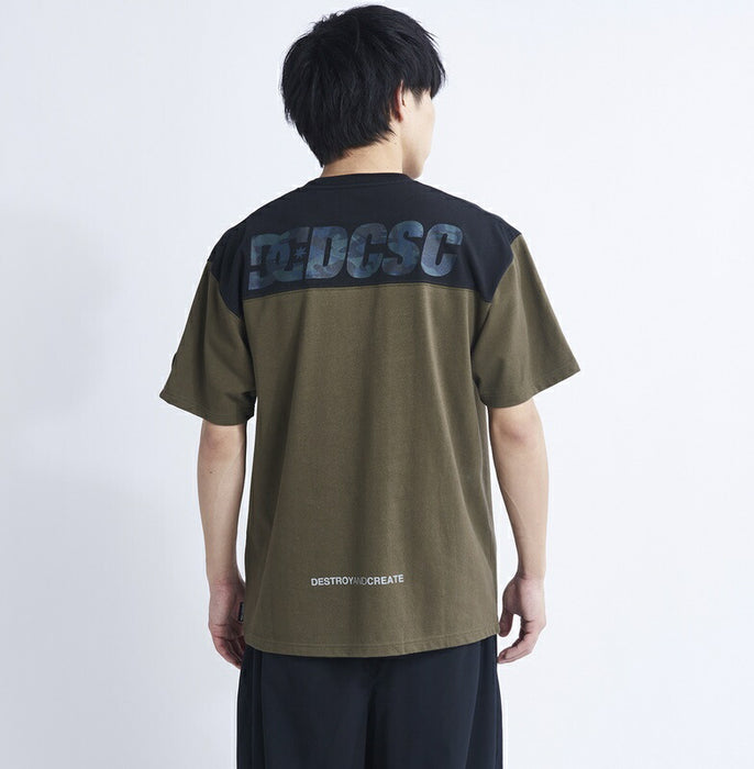 【BUY 2 20%OFF】【OUTLET】DC Shoes 23 ST FOOTBALL SS Tシャツ メンズ