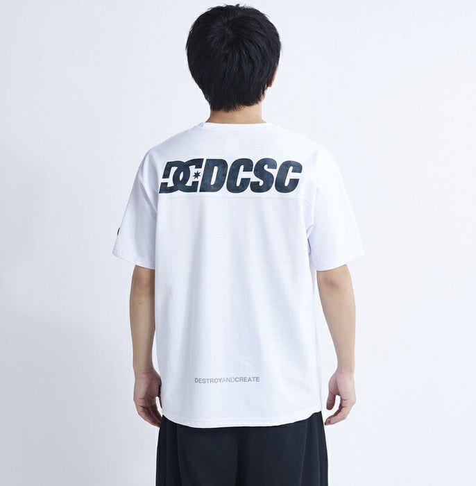 【BUY 2 20%OFF】【OUTLET】DC Shoes 23 ST FOOTBALL SS Tシャツ メンズ