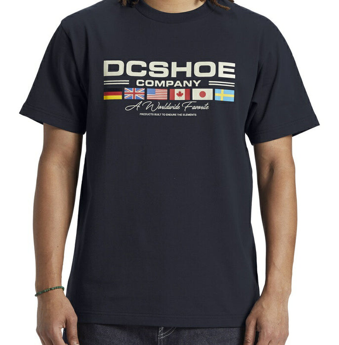 DC Shoes WORLDWIDE FAV HSS Tシャツ メンズ