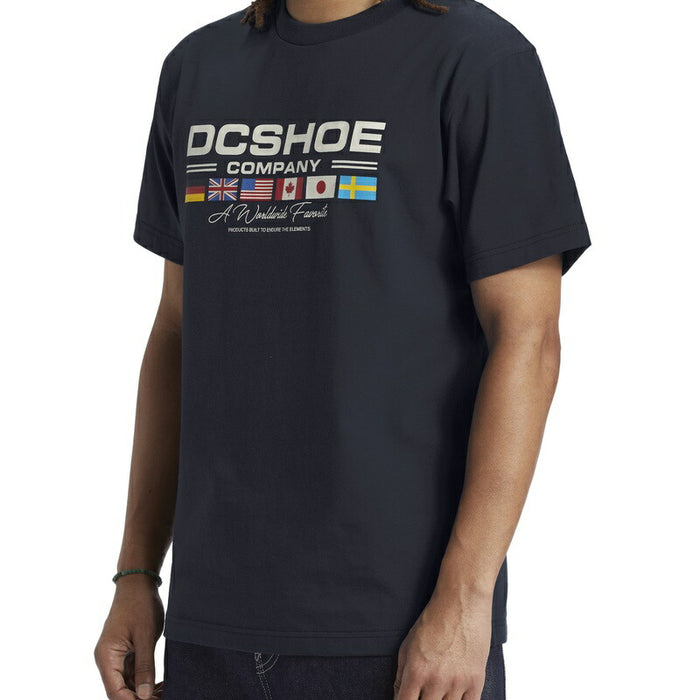 DC Shoes WORLDWIDE FAV HSS Tシャツ メンズ