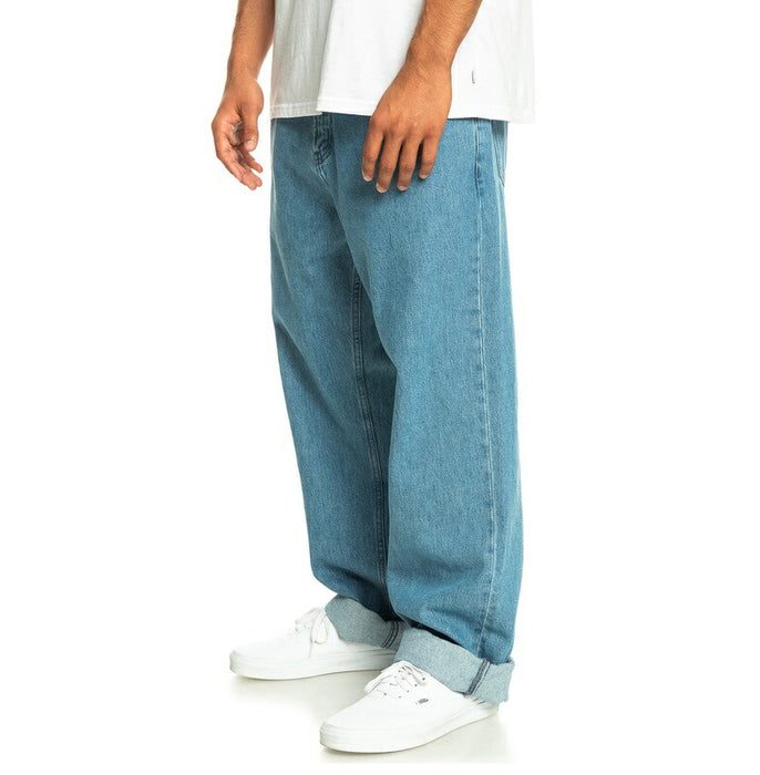 Quiksilver BAGGY NINETIES WASH デニム パンツ メンズ