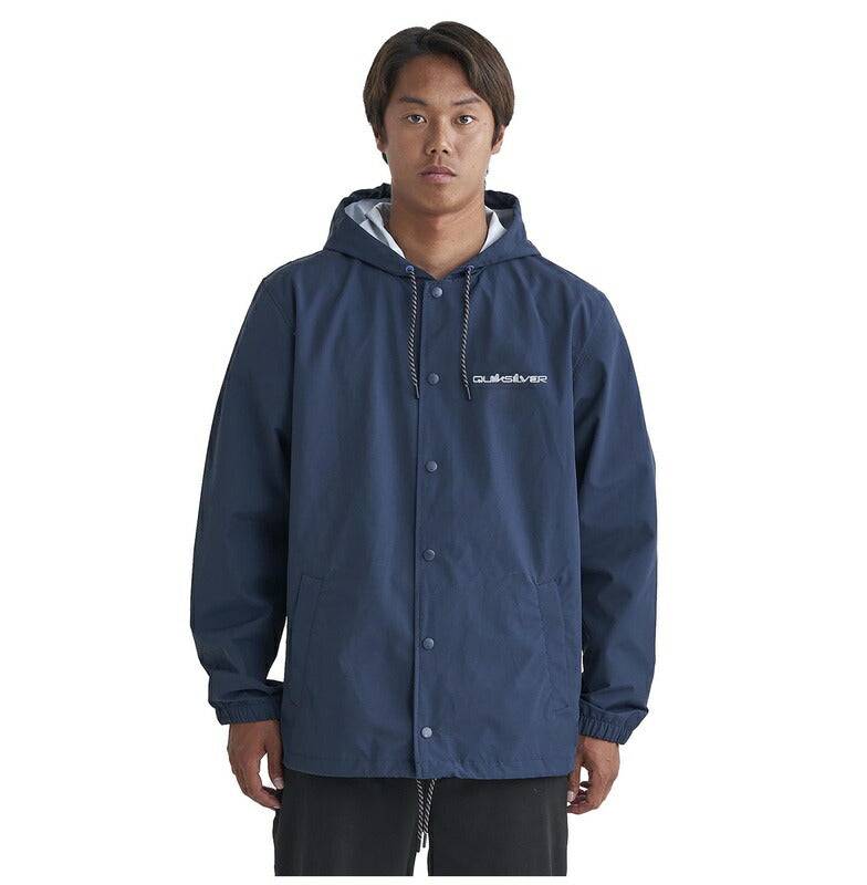 OUTLET】Quiksilver RAIN CLOUD HOODED COACH メンズ アウター
