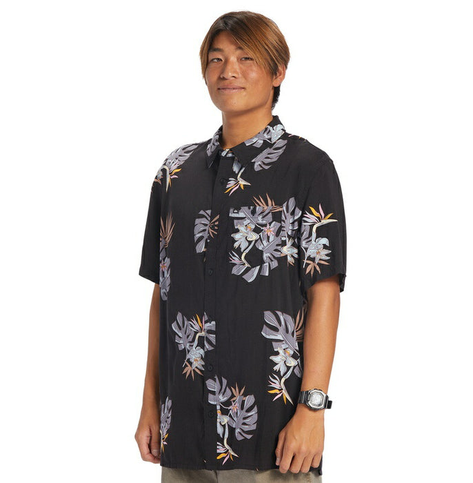 【OUTLET】Quiksilver THE FLORAL SS シャツ メンズ