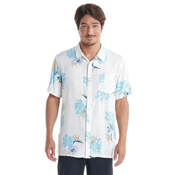 【OUTLET】Quiksilver THE FLORAL SS シャツ メンズ