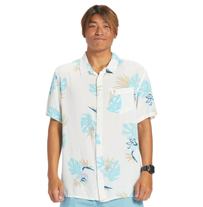 【OUTLET】Quiksilver THE FLORAL SS シャツ メンズ