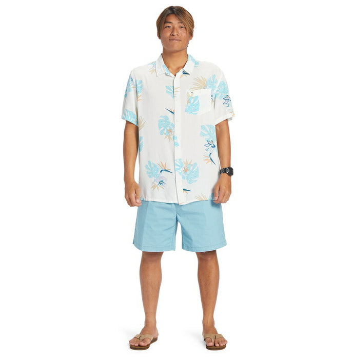 【OUTLET】Quiksilver THE FLORAL SS シャツ メンズ