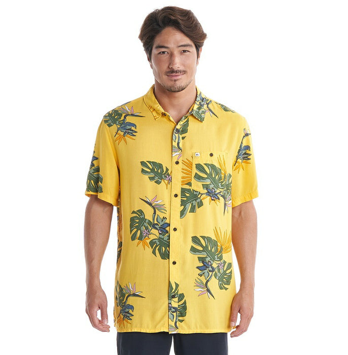 【OUTLET】Quiksilver THE FLORAL SS シャツ メンズ