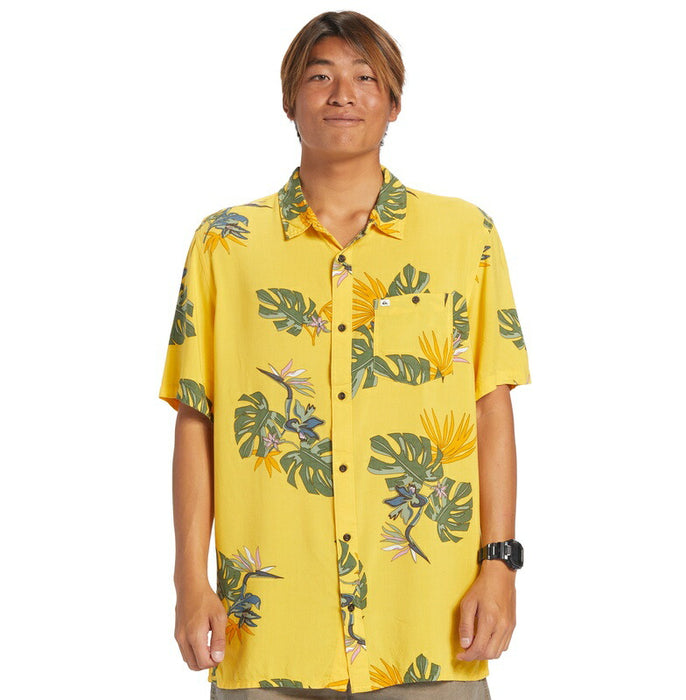 【OUTLET】Quiksilver THE FLORAL SS シャツ メンズ