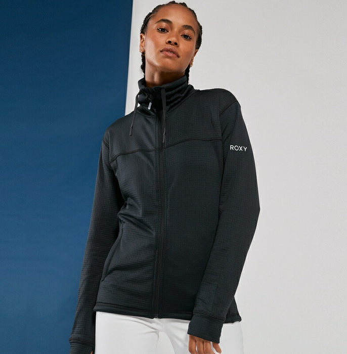 【OUTLET】Roxy 保温 ジップレイヤー VERTERE FULL ZIP