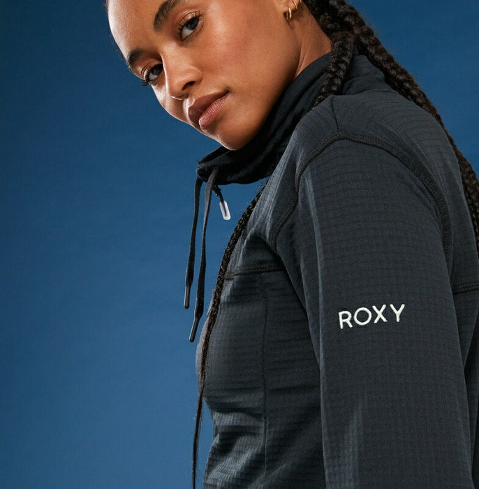 【OUTLET】Roxy 保温 ジップレイヤー VERTERE FULL ZIP