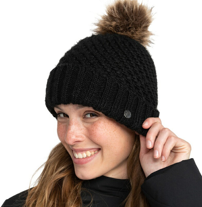 【BUY 2 20%OFF】【OUTLET】Roxy フリースライナー付き ビーニー HYDROSMART BLIZZARD BEANIE