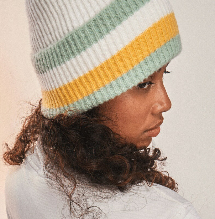 【BUY 2 20%OFF】【OUTLET】Roxy フリースライナー付き ビーニー GOLD HOPE BEANIE