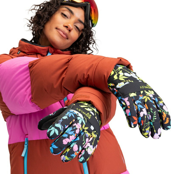 【BUY 2 20%OFF】【OUTLET】Roxy グローブ HYDROSMART ROWLEY X ROXY GORE-TEX GLOVES