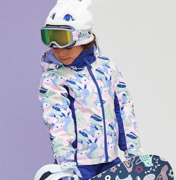 【OUTLET】Roxy キッズ スノーウェア (100-120cm向け) SNOWY TALE JK