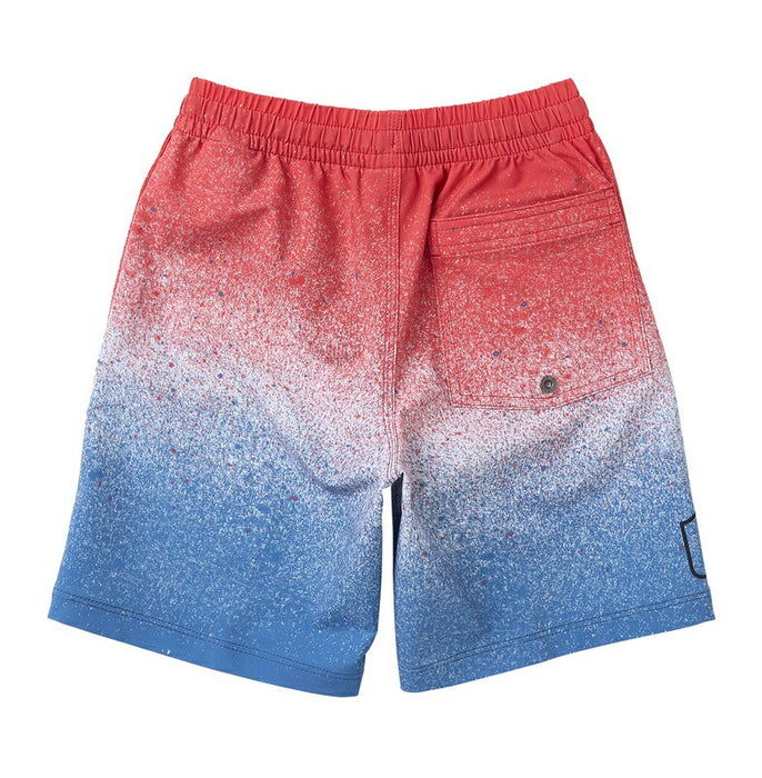 【OUTLET】QUIKSILVER ユース NEW WAVE VOLLEY YOUT ジャムボードショーツ 4WAYストレッチ 16インチ インナーショーツ付き (ウエストゴムタイプ)