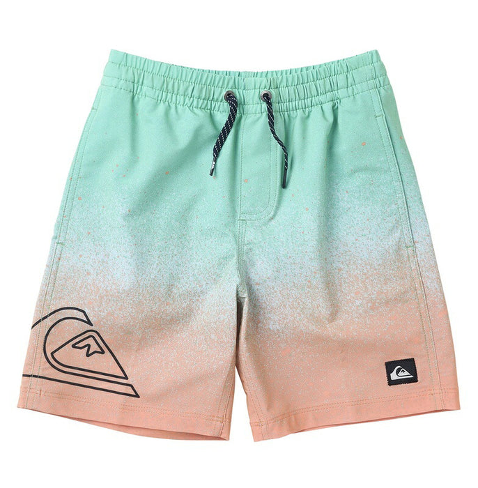 【OUTLET】QUIKSILVER ユース NEW WAVE VOLLEY YOUT ジャムボードショーツ 4WAYストレッチ 16インチ インナーショーツ付き (ウエストゴムタイプ)