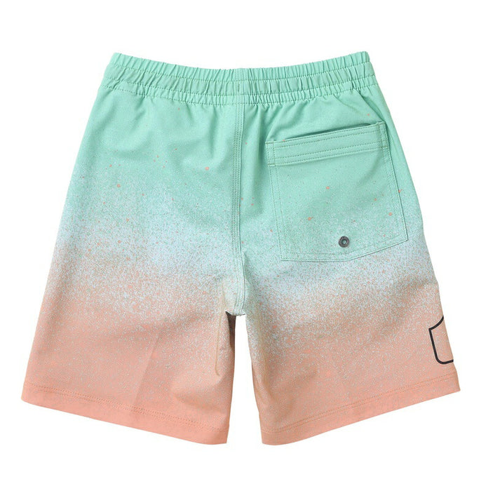 【OUTLET】QUIKSILVER ユース NEW WAVE VOLLEY YOUT ジャムボードショーツ 4WAYストレッチ 16インチ インナーショーツ付き (ウエストゴムタイプ)
