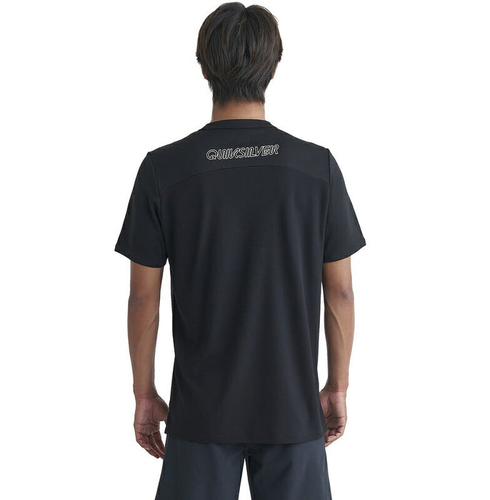 【OUTLET】Quiksilver LINE BY LINE ACTION SS ラッシュガード メンズ サーフTシャツ