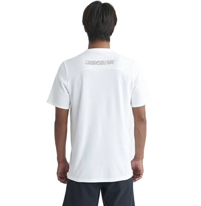 【OUTLET】Quiksilver LINE BY LINE ACTION SS ラッシュガード メンズ サーフTシャツ