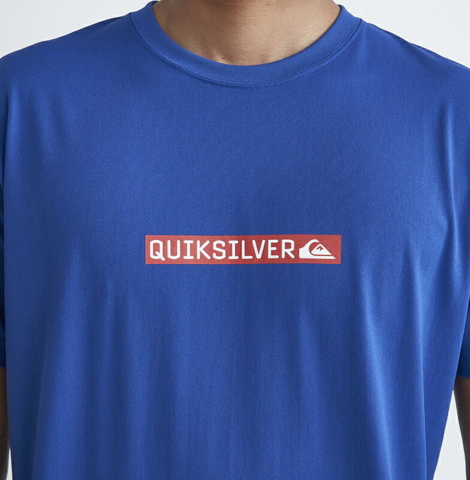 【OUTLET】Quiksilver CLICKER LOGO DNA SS ラッシュガード メンズ