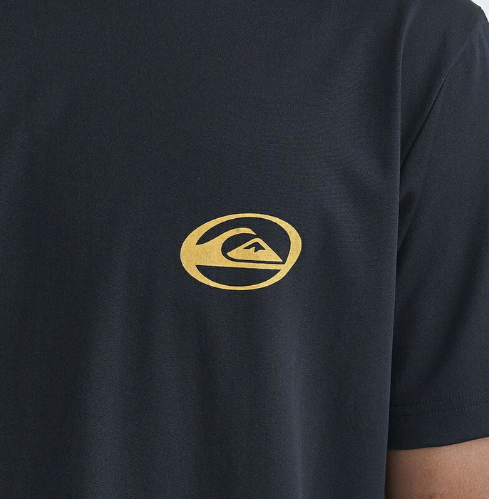 【OUTLET】Quiksilver SATURN LOGO SS ラッシュガード メンズ