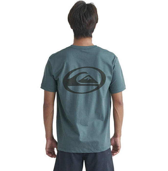 Quiksilver SATURN LOGO SS ラッシュガード メンズ