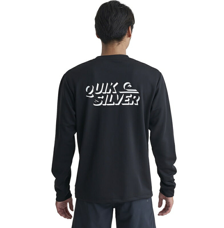 OUTLET】Quiksilver SHADOW KNOCK LS ラッシュガード 長袖 メンズ