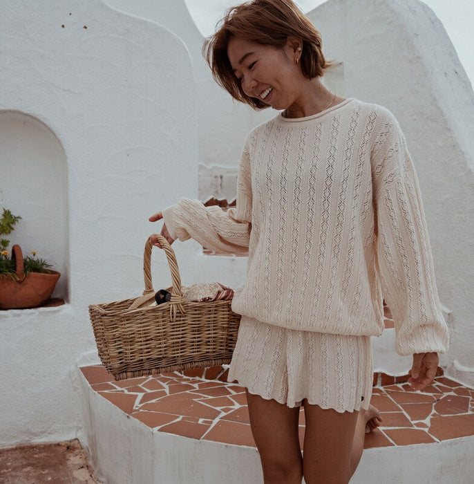 【BUY 2 20%OFF】【OUTLET】【直営店限定】Roxy SUMMER NOMAD SWEATER ニット トップ