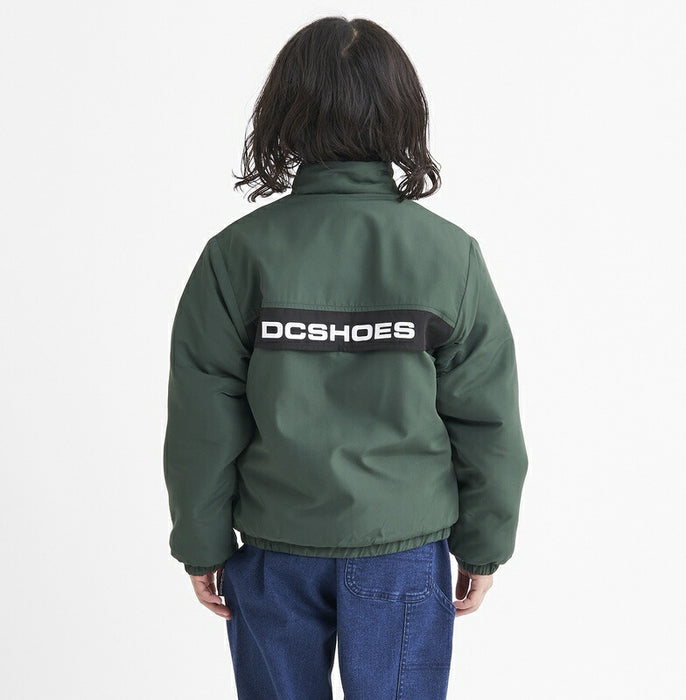 【BUY 2 20%OFF】【OUTLET】DC Shoes 23 KD REVERSIBLE STAND JACKET キッズ ジャケット