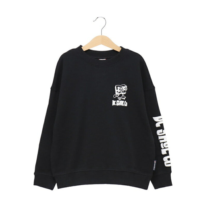 【BUY 2 20%OFF】【OUTLET】DC Shoes 23 KD PLAYTIME CREW PULLOVER キッズ スウェット プルオーバー