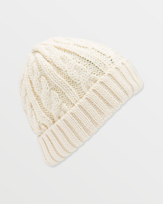 【OUTLET】VOLCOM レディース STONE KNIT BEANIE ビーニー