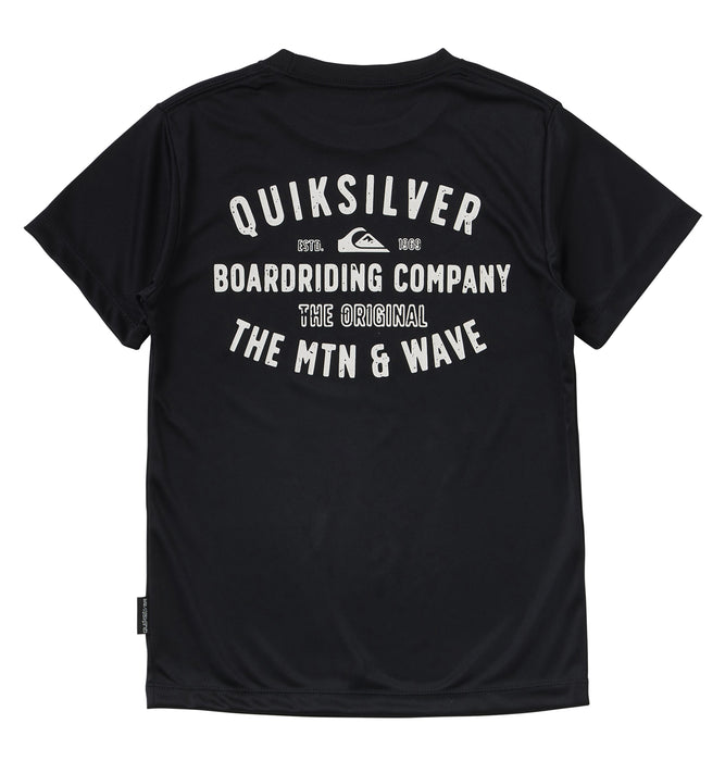 【OUTLET】Quiksilver SURF LOCK UP SS YOUTH キッズ ラッシュガード Tシャツ