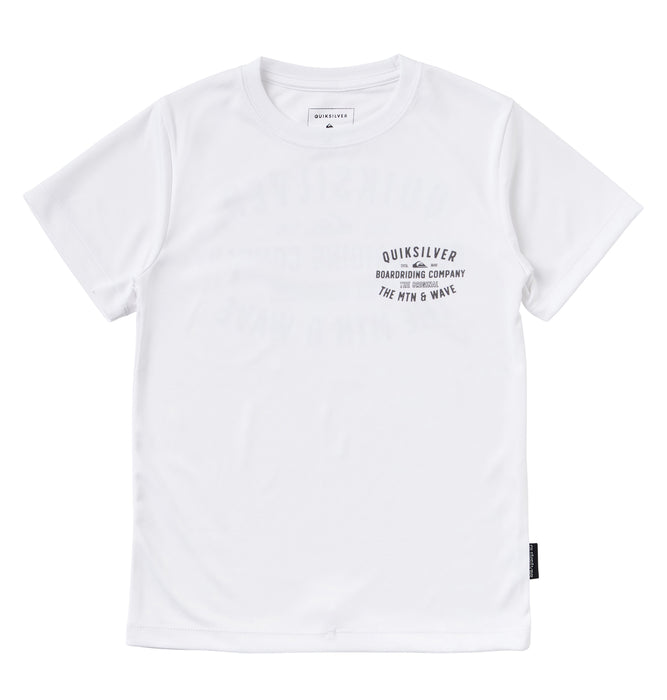 【OUTLET】Quiksilver SURF LOCK UP SS YOUTH キッズ ラッシュガード Tシャツ