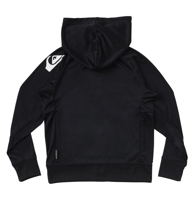 【OUTLET】Quiksilver FRONT OMNI ZIP HOODIE YOUTH キッズ ラッシュガード ジップフーディ パーカ