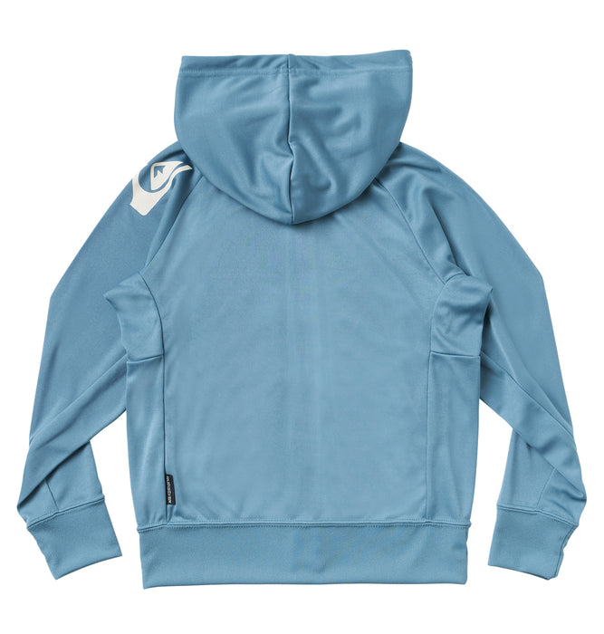 【OUTLET】Quiksilver FRONT OMNI ZIP HOODIE YOUTH キッズ ラッシュガード ジップフーディ パーカ