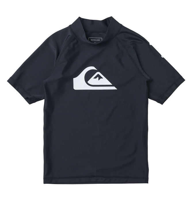 【OUTLET】Quiksilver ALL TIME SR YOUTH キッズ ラッシュガード