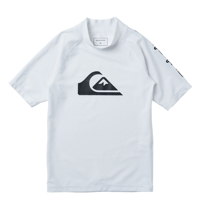 【OUTLET】Quiksilver ALL TIME SR YOUTH キッズ ラッシュガード