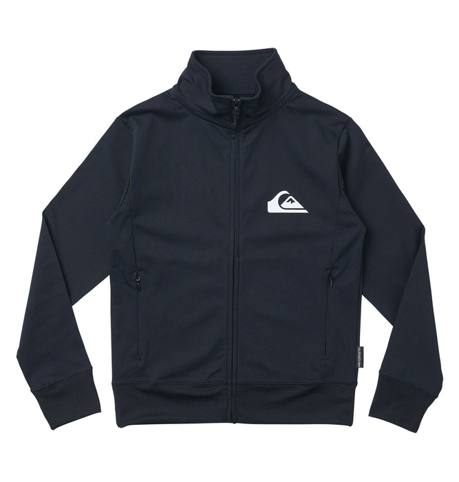 【OUTLET】Quiksilver M&W ZIP STAND YOUTH キッズ ラッシュガード
