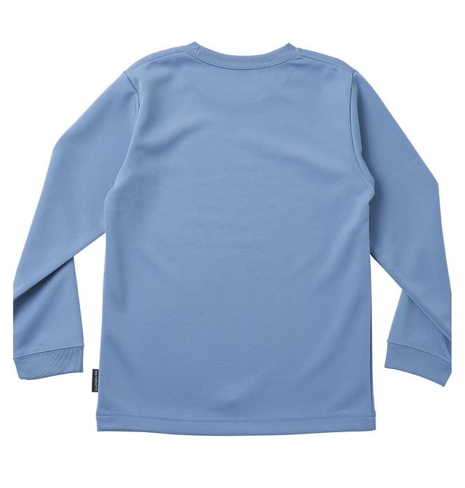 【OUTLET】QUIKSILVER ユース SHADOW KNOCK LS YOUT長袖ラッシュガード UV CUT UPF50+ レギュラーフィット