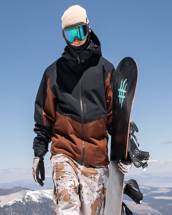 VOLCOM メンズ BRIGHTON FULL ZIP JACKET スノージャケット