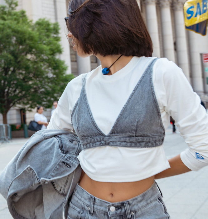 【OUTLET】Roxy LIVED IN DENIM ウィメンズ ビスチェ
