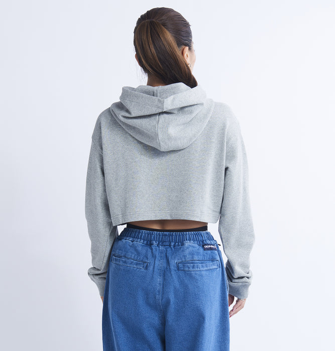 【BUY 2 20%OFF】【OUTLET】DC Shoes 23 WS EST94 CROPPED PH ウィメンズ フーディ パーカー