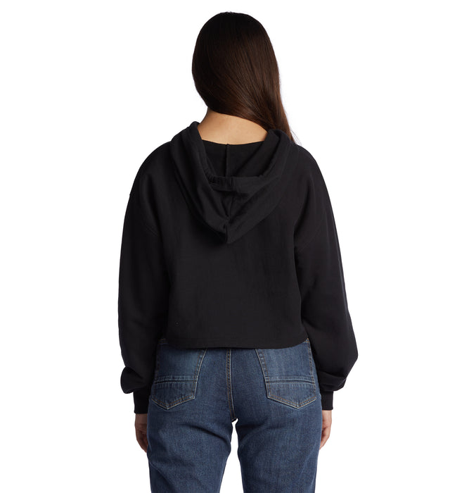 【BUY 2 20%OFF】【OUTLET】DC Shoes DC CROPPED HOODIE 2 ウィメンズ フーディ パーカー