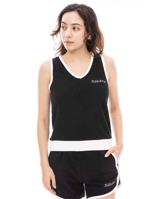 【OUTLET】BILLABONG レディース 【CHILLWEAR】 PILE RINGER TANK TOP タンクトップ 【2024年夏モデル】