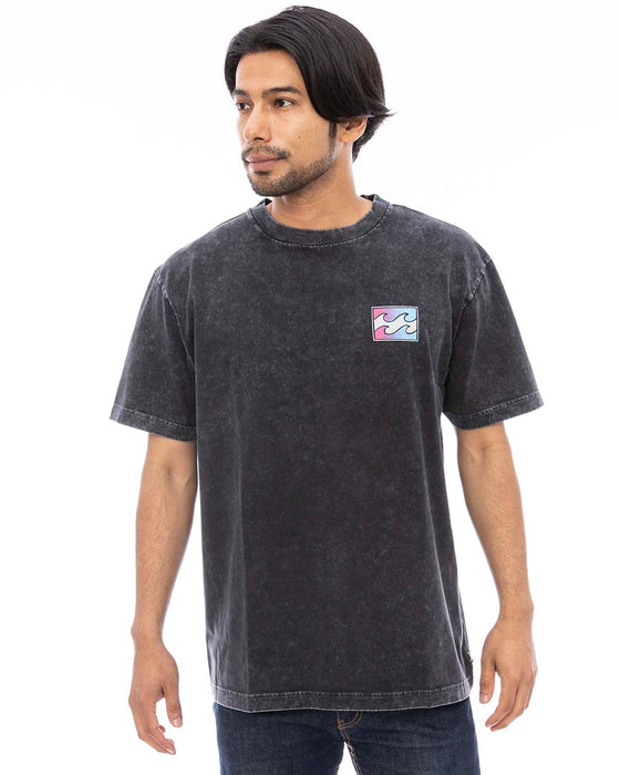 【OUTLET】BILLABONG メンズ CRAYON WAVE Ｔシャツ 【2024年夏モデル】